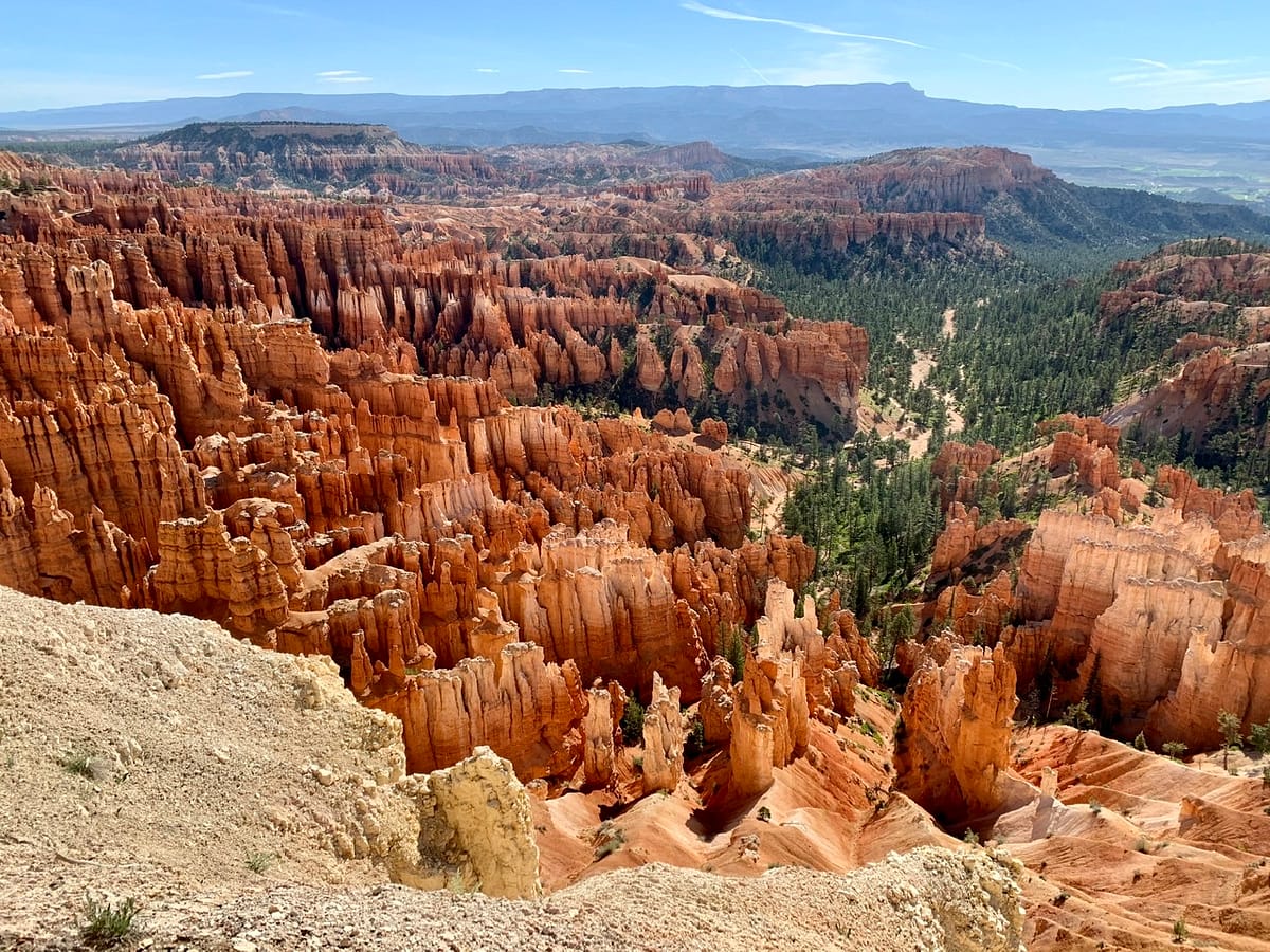 The View of Bryce Amphitheater from Inspiration Point