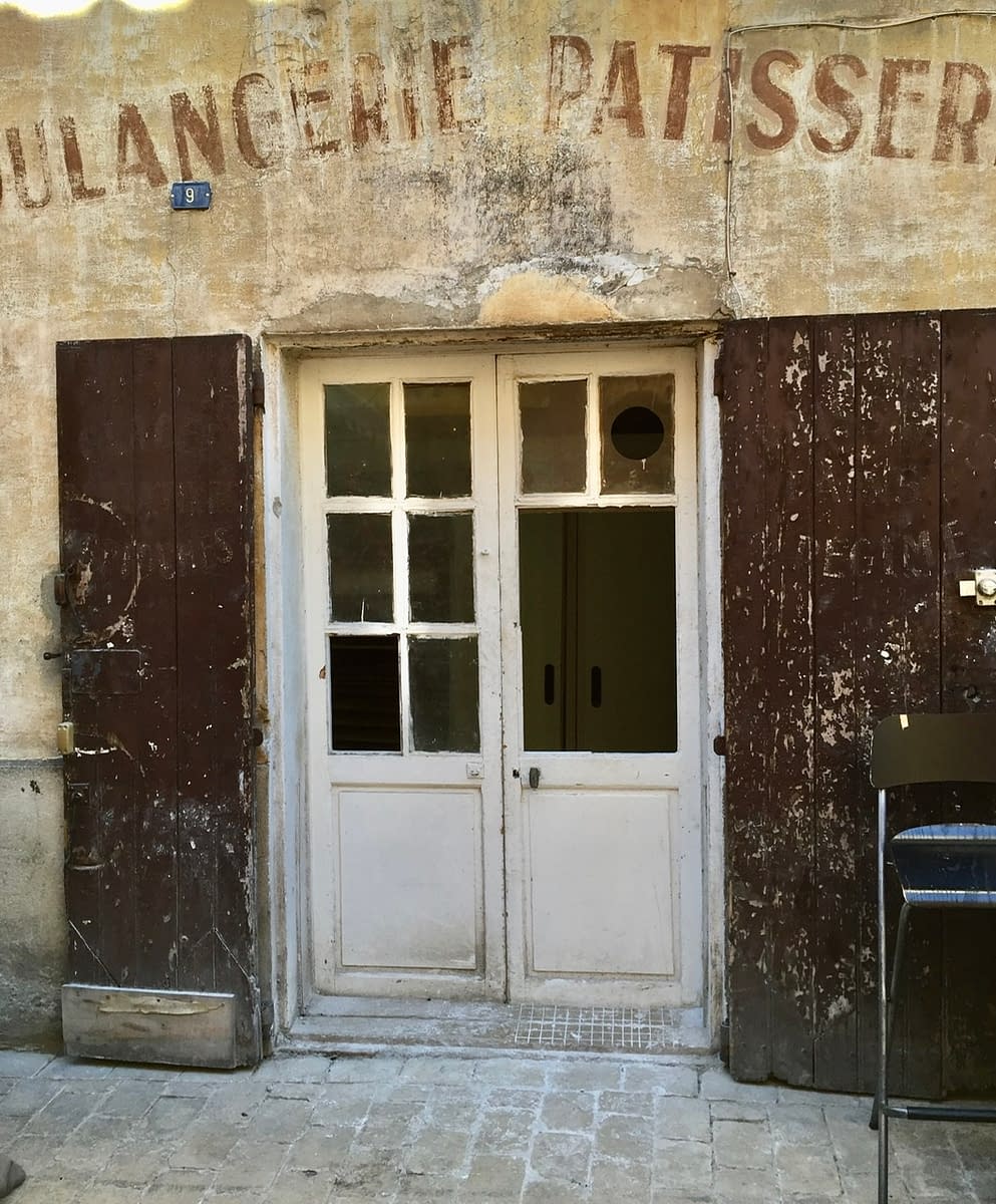 A storefront in Cassis France