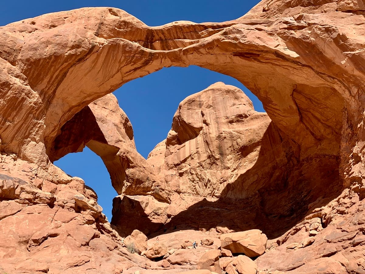 Double Arch in Utah's Arches National Park