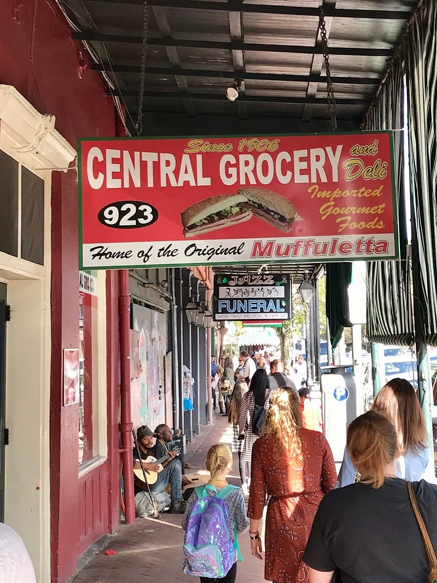 Central Grocery - for a great muffuletta in New Orleans