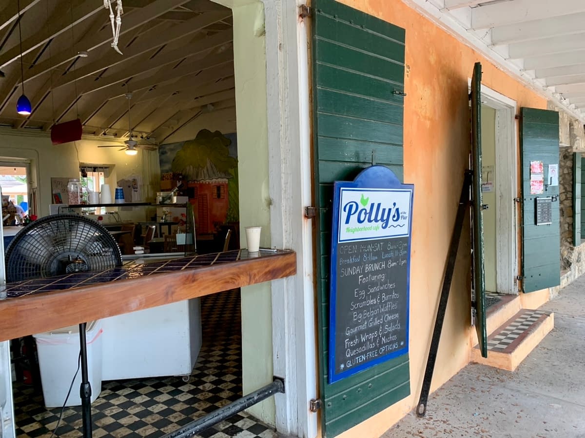 Polly's at the Pier in Frederiksted St Croix USVI