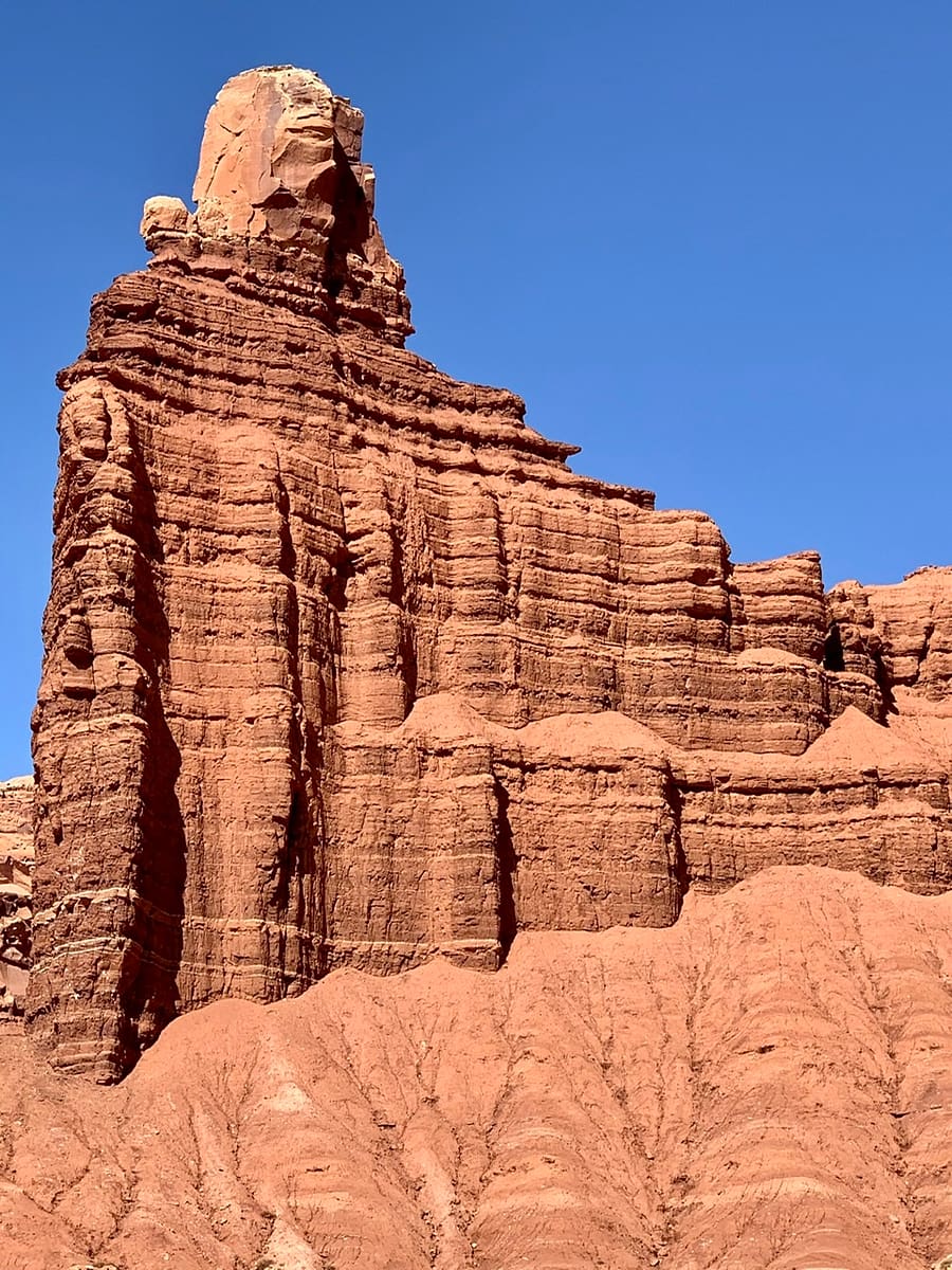 Chimney Rock in Capitol Reef National Park