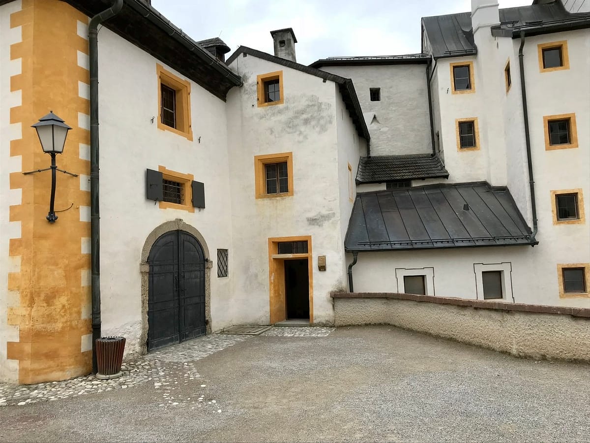 More buildings inside the Hohensalzburg Fortress