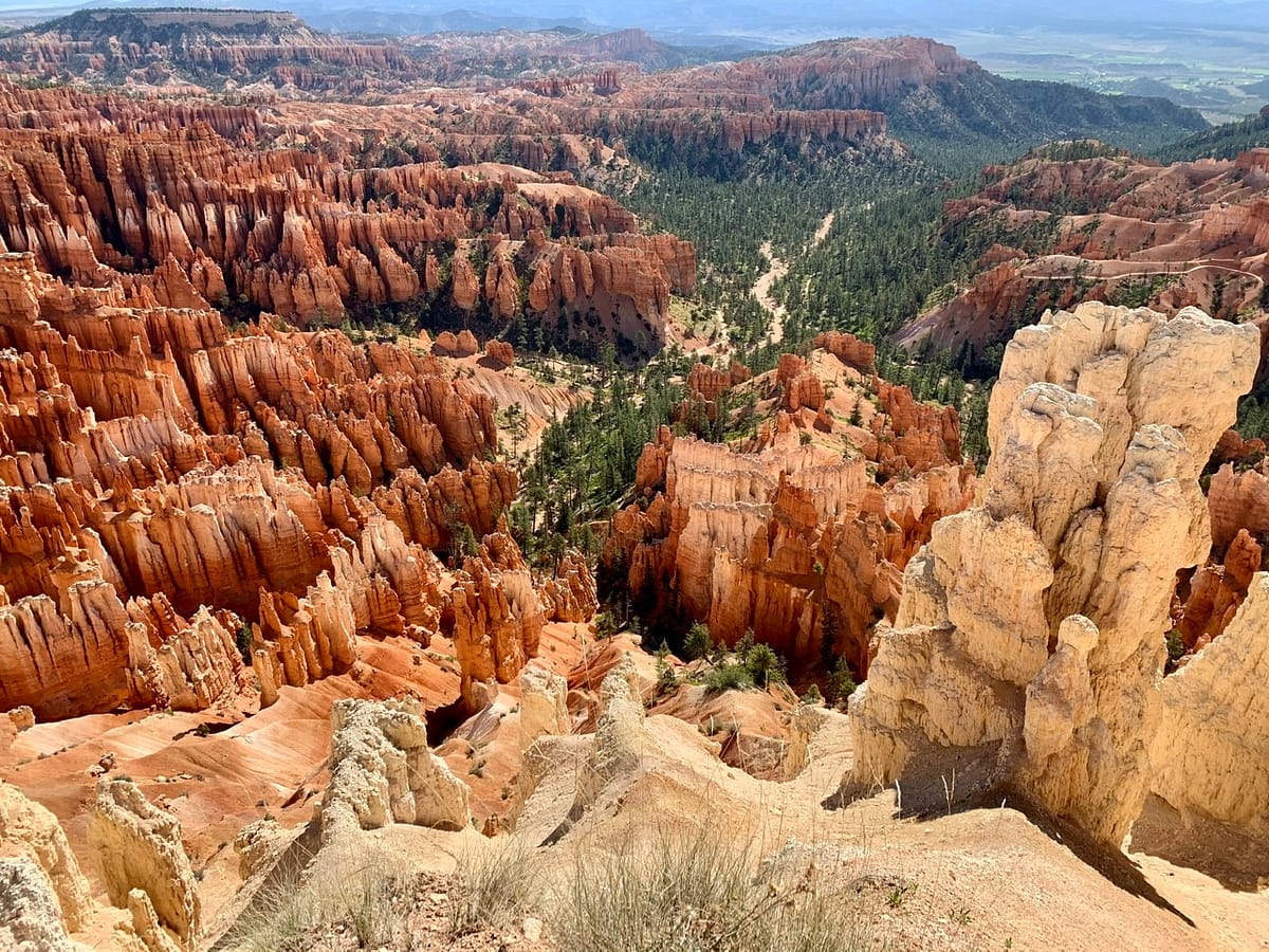 The view from Bryce Canyon's Inspiration Point