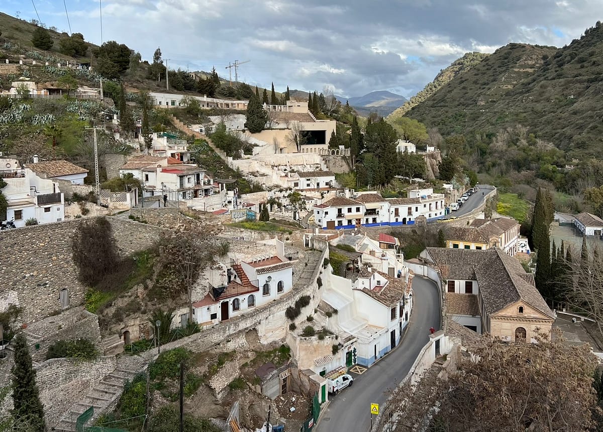The Sacromonte district of Granada 