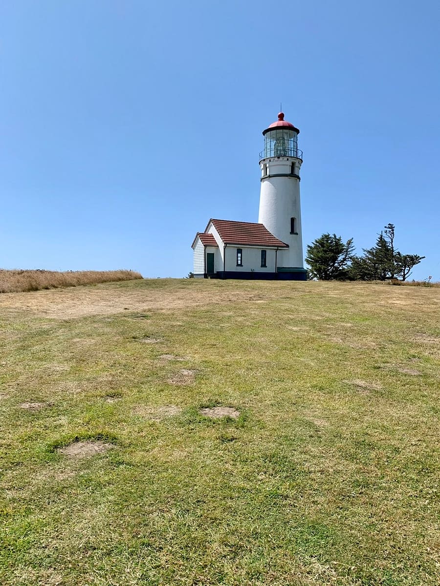 Cape Blanco lighthouse near Port Orford Oregon