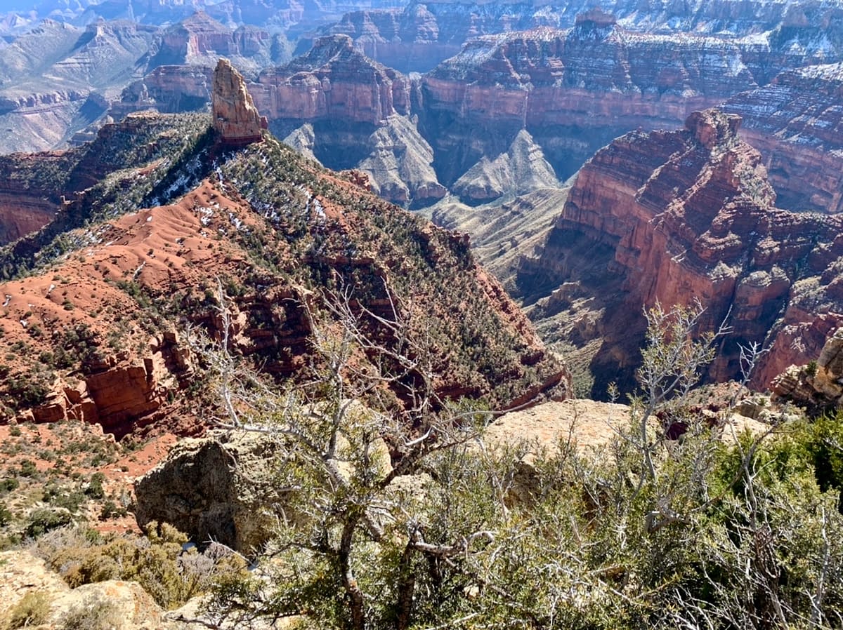One of the views from the Grand Canyon’s Point Imperial