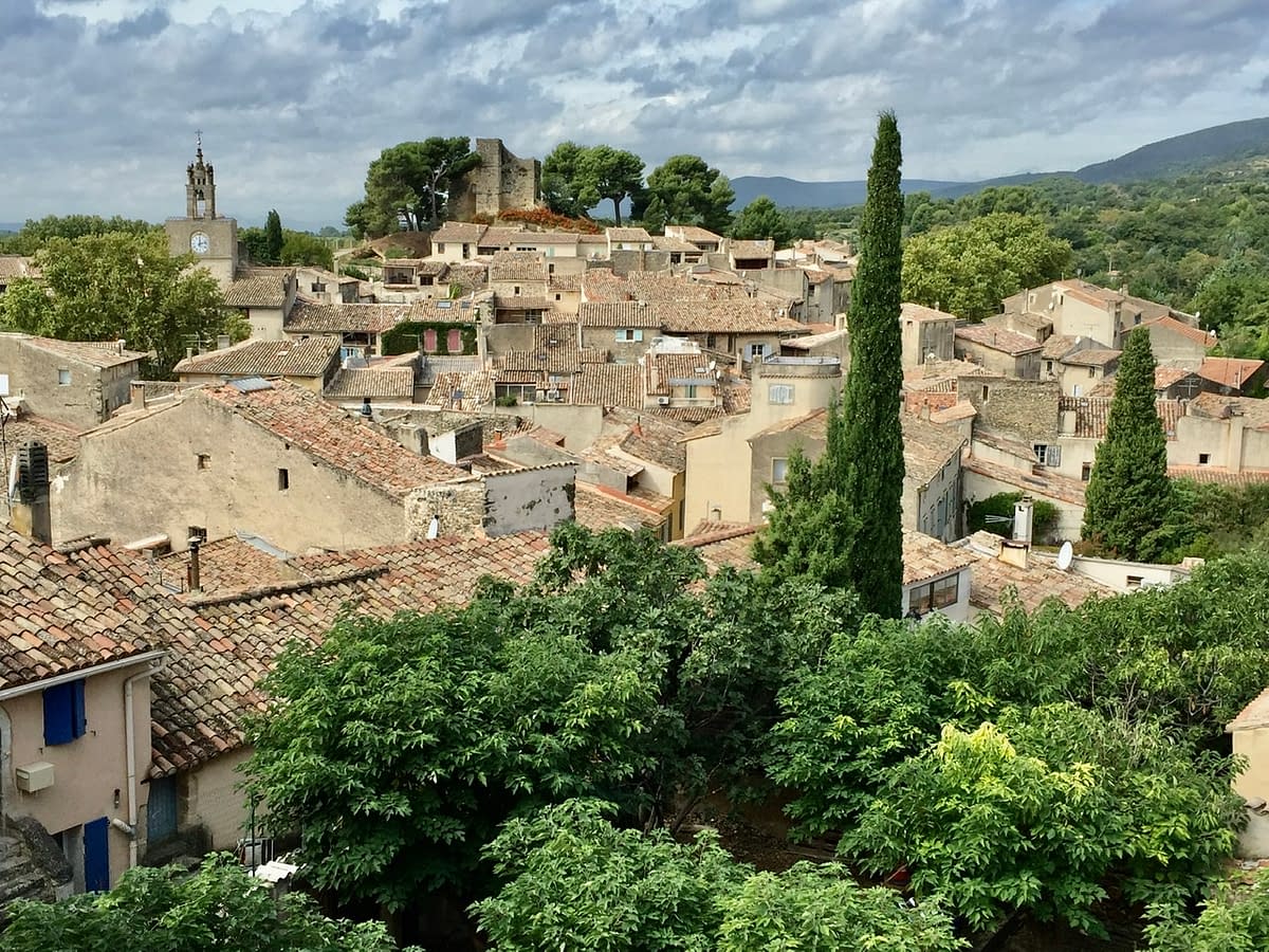 Cucaron France in the southern Luberon area of Provence