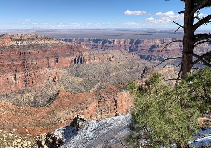 Northeast view from Point Imperial at the Grand Canyon