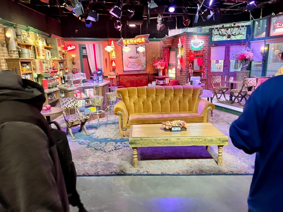 The Friends set at Stage 48