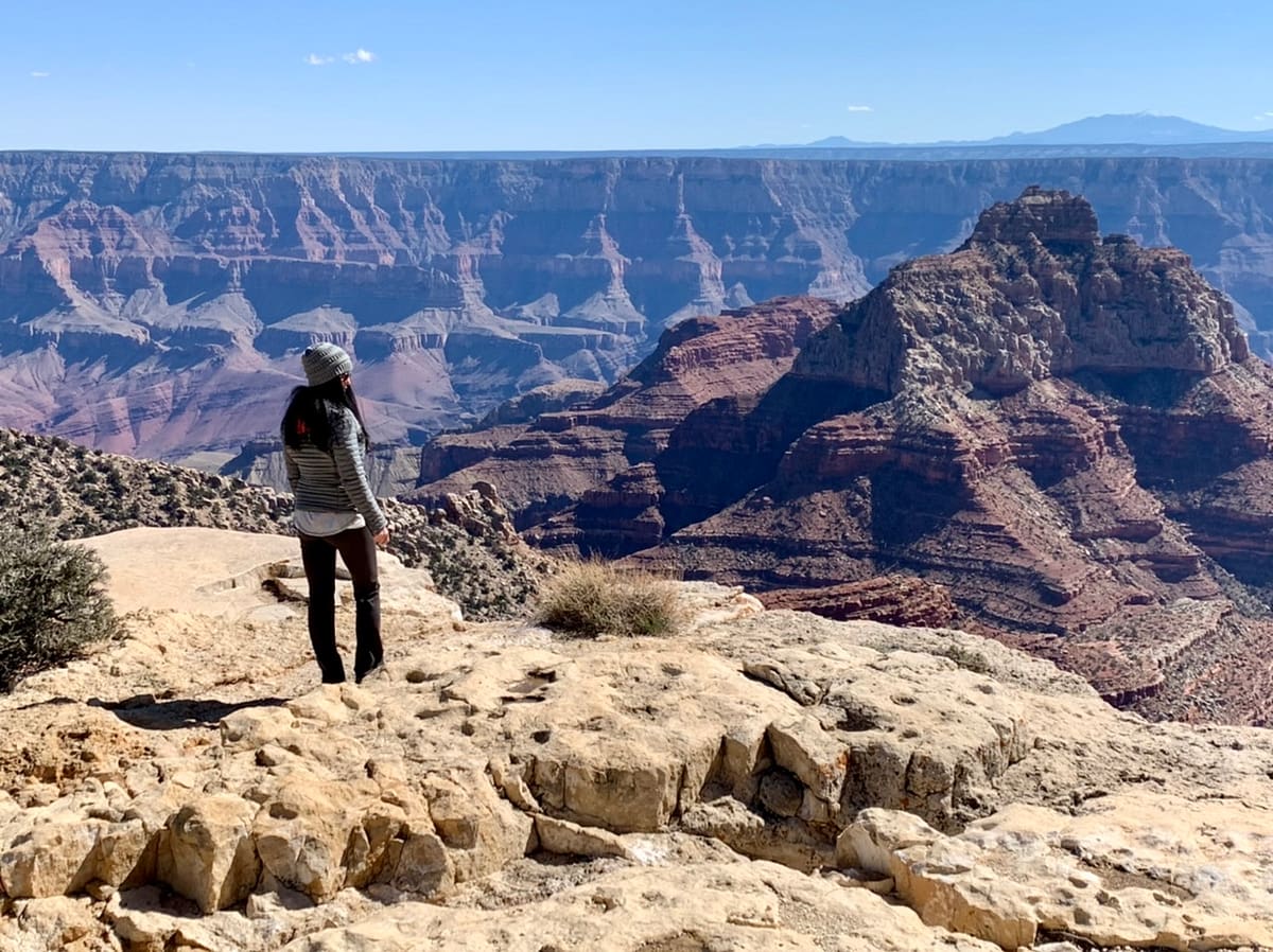 One of the views from the Grand Canyon's Point Royal